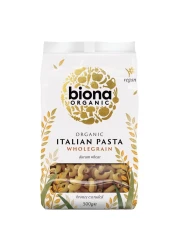 Biona Organic Whole Grain Italian Macaroni Pasta 500g