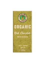Organic Larder Dark Chocolate With Ginger 100g