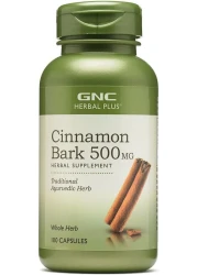 GNC HERBAL PLUS CINNAMON BARK 500 MG