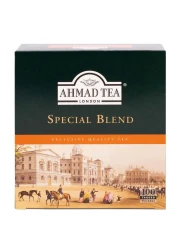 Ahmad Tea Special Blend Black Tea Bags 100 Tagged Tea Bags
