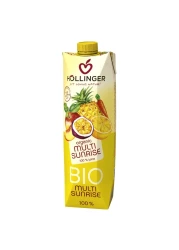 Hollinger Organic Multi Sunrise Mixed Fruit Juice 1L