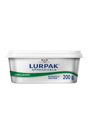 Lurpak Organic Spreadable Slightly Salted Butter, 200g