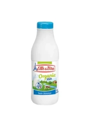 Elle &amp; Vire Organic Semi-Skimmed Milk 1L