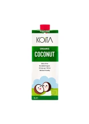 Koita Coconut No Added Sugar Milk, 100% Plant-Based, Dairy &amp; Lactose Free 1L