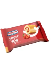 Americana Swiss Roll- Strawberry Super Roll 60g
