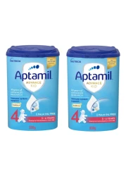 Aptamil Advance Kid Growing Up Formula Milk Stage 4 3-6 Years 800g Pack of 2