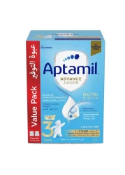 Aptamil Advance Junior Growing Up Milk Formula Palm Oil Free Stage 3 1 To 3 Years 1200g