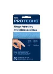 Acu-Life Finger &amp; Toes Cots, Rubber, Assorted Sizes (S/M/L), 40 Count - packaging may vary