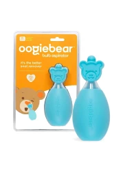 oogiebear: Baby Nasal Aspirator - Safe Booger &amp; Earwax Remover for Newborns, Infants, Toddlers - Better Syringe, Airtight Suction, Nose Sucker - Essential Baby Stuff, Diaper Bag Must-Haves, Blue