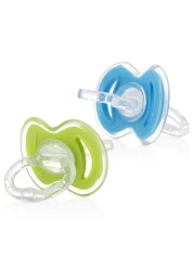Nuby 2Pack Gumeez Pacifier Teethers Colors May Vary