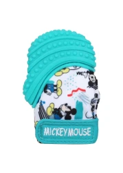 Disney Mickey Mouse Baby Teething Mitten Chew Toy Green