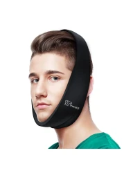 TheraICE Soft Wisdom Teeth Recovery Ice Pack Face Wrap TMJ Pain Relief Product Dental Oral Surgery Ice Pack Jaw Chin Tonsillectomy Head Facial Jaw Bra Stretchable Cold Gel No Hard Insert1 Size