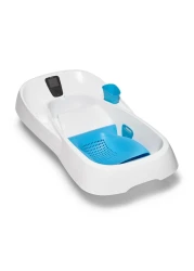 4moms Cleanwater Tub, 3-in-1 Grow-with-Me Baby Bathtub with Digital Thermometer for Newborns to Toddler