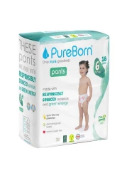 PureBorn Pull-Up Training Pants Extra Large Size 6 16kg+ 18 Pants