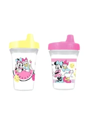 Disney Minnie Mouse Sippy Cup TRHA1699 Clear 300ml Pack of 2