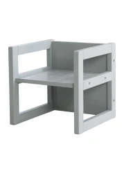 Roba-Kids Country-Farmhouse: Children's Gray Kids Chair