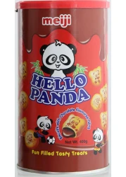 Meiji Hello Panda Chocolate Filling Biscuits 400g