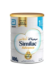 أبوت سيميلاك أدفانس جولد مسحوق حليب الأطفال المرحلة 1 من الولادة إلى 6 أشهر 800 غرام