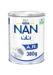 نستله نان آر تركيبة حليب للرضع من الولادة حتى 12 شهرًا لتقليل التجشؤ مع الحديد 380 غرام