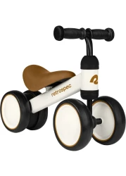 Retrospec Cricket Baby Walker 4-Wheel Balance Bike for Ages 12-24 Months Toddlers First Birthday Gift - Toddler Bicycle Toy for 1 Year Old&rsquo;s - Ride On Toys for Boys &amp; Girls