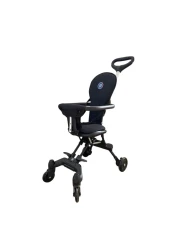 Lovely Baby Light Weight Traveller Stroller For Kids LB 717 - Black