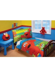 Sesame Street ABC 123 4 Piece Toddler Set