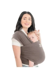 KeaBabies Baby Wraps Carrier - All in 1 Original Baby Sling Carrier, Easy to Wear, Hands Free Baby Carrier Newborn to Toddler, Breathable, Lightweight Infant Baby Carrier Wrap (Light Mint)