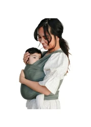 Solly Baby Wrap Carrier Lightweight Baby Carrier Newborn Baby Essentials for Newborn Infants and Baby 825 Lbs Basil