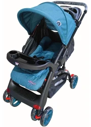 Lovely Baby Pram Baby Stroller For Kids Lb 6644 - Green