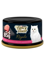 Purina Fancy Feast Royale Whitemeat Tuna Affair with Surimi Sticks Wet Cat Food Can, 85g