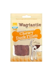 Good Boy Wagtastic Chewy Duck Fillets Dog Chew Treats 70g