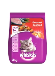 Whiskas Gourmet Seafood Dry Food 3kg