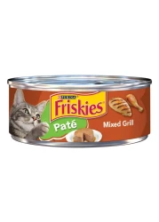 Purina Friskies Mixed Grill Wet Cat Food Pate, 156g