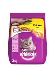 Whiskas Chicken Dry Cat Food 3kg