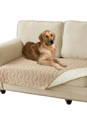 Ameritex Dog Bed Blanket Waterproof Reversible Dog Bed Cover Sofa Cover Pet Blanket for Furniture Bed Couch Sofa