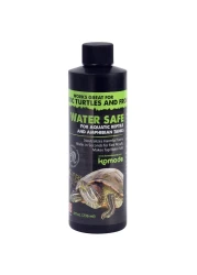 Komodo Water Safe Conditioner Safe for Aquatic Reptile and Amphibian Tanks Neutralizes Harmful Toxins Makes Tap Water Safe Works in Seconds 8 oz Bottle