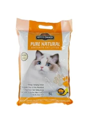 Kitty Choice Pure Natural Bentonite Cat Litter- 5L Flavor - Lemon
