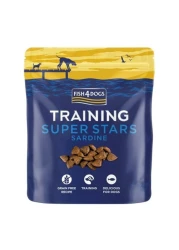 Fish 4Dogs Training Super Stars Sardine Dog Treats -150G