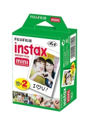 Fujifilm - 20-Sheet Instant Mini Film White