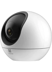 EZVIZ 2K+ AI Security Camera Indoor, AI Powered Human/Pet/Crying Detection, Starlight Colour Night Vision, Auto-Zoom Tracking, Two-way Audio&amp;Calling, 2.4G/5G WiFi, SD Card/Cloud Storage(C6)