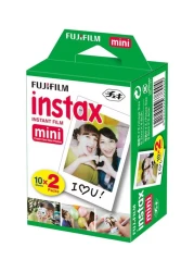 Fujifilm - 20-Sheet Instax Instant Mini Film White