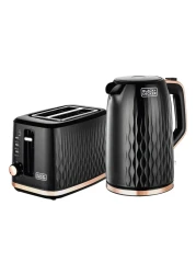 Black &amp; Decker Breakfast Set MBF90-B5 Black And Rose Gold