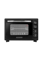 Black+Decker Electric Toaster Oven 55L TRO55RDG-B5 Black