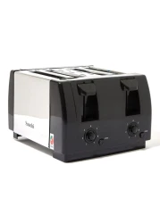 Saachi 4-Slice Toaster Black