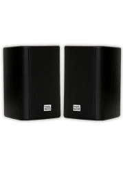 Acoustic Audio by Goldwood AA351B 2 Way High Performance Indoor Outdoor 500W Speakers with Powerful Bass 1 Pair Black