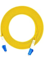 DKURVE&reg; Single mode Duplex 9/125 Fiber Optic Patch Cable - LC-LC 15M