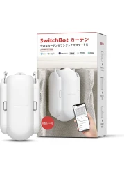 Switchbot Curtain Smart Electric Motor, Wireless App Or Automate Timer Control, Add Hub Mini/Plus Compatible With Alexa, Google Home, Homepod, Ifttt (U-Rail)