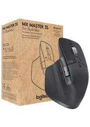 Logitech MX Master 3S Mouse (Business Mouse, Rechargeable, Bluetooth, Logi Bolt Wireless, Graphite)