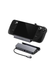 Anker Steam Deck Docking Station for Steam Deck/ROG Ally/Legion Go(Not for Rog Ally X), 6-in-1 USB C Hub with HDMI 4K@60Hz, 1Gbps Ethernet, 2 USB A Ports and 1 USB C Port, 100W Fast Charging.