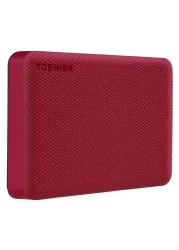 Toshiba Canvio Advance Portable External Hard Disk Drive 2TB Red